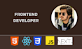 be your front end web developer in react js