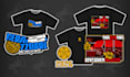 design hardcore terrace t shirt, hoodie and matchday scarf