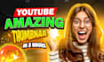 design amazing viral youtube thumbnail in 3 hours