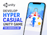 develop a hyper casual unity game for android and ios