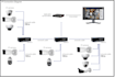 design cctv IP camera and card access system design drawings
