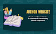 do book author website design and book website for author