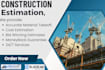 do construction estimation and material takeoff