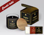 candle box packaging design and candle label design