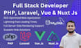 be your full stack developer with laravel vue nuxt