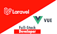 be a full stack developer with laravel and vue js