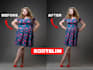 do body slimming, remove double chin and retouching