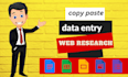 perfect data web research data entry and copy paste