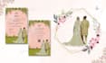 design customized wedding invitation card