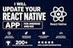 fix errors and also update your react native or flutter app