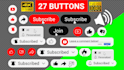 youtube subscribe pack 27 buttons
