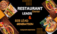 do restaurant owner leads and targeted b2b lead generation