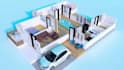 redraw your hand drawn building plans into 2d and 3d