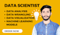do data analysis, features engineering and machine learning models in python