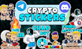 create telegram crypto stickers pack
