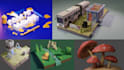 design 3d low poly game assets model