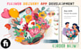 develop flower shop app, gift delivery, grocery delivery app