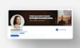 design a professional linkedin banner and complete visual brand