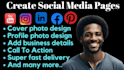 do facebook business page setup, fan page create, fb group