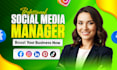 be your social media manager social media marketing manager