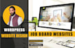 job board website, recruitment website, agency website