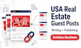write and publish USA real estate blog guest post with SEO backlinks