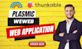 do no code web app website development with plasmic thunkable weweb