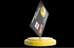 create 3d rotating nft card 3d crypto card