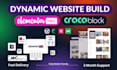 build dynamic wordpress website with crocoblock jetengine and elementor pro