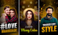 design amazing stylish instagram and youtube reels or shorts cover thumbnails