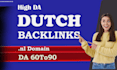 build permanent dutch dofollow backlinks for netherland site link building