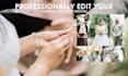 professionally edit your wedding and event photos