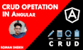 do angular crud operations with asp net core web API