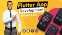 do flutter mobile app development as android and ios flutter app developer