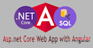 create asp net core web API with sql server and angular