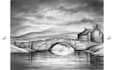 do detailed landscape art, building, house