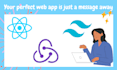 develop your web application using react js