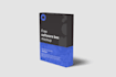 design 3d digital software box mockup and animation