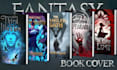 design a premium fantasy book cover for ebook and amazon KDP