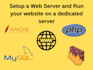 do apache web server installation with ftp server