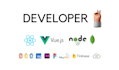 do the full stack web app development with  vue js node js