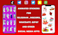 draw and animate telegram stickers, discord stickers, emoticon, emojis