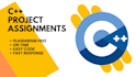 do oop project and assignments in cpp