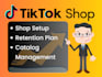setup tiktok shop and catalog management