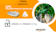 provide CPC certificate as per cepsia standards for amazon