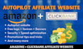 create amazon affiliate marketing autopilot website with autoblog