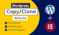 copy clone website redesign website duplicate website revamp wordpress
