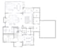design interior floor plan with 2d furniture layout