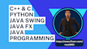 urgently code in javafx, c, python, HTML, cpp and java task, programming expert