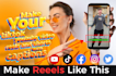 edit tiktoks, reels and youtube shorts with captions